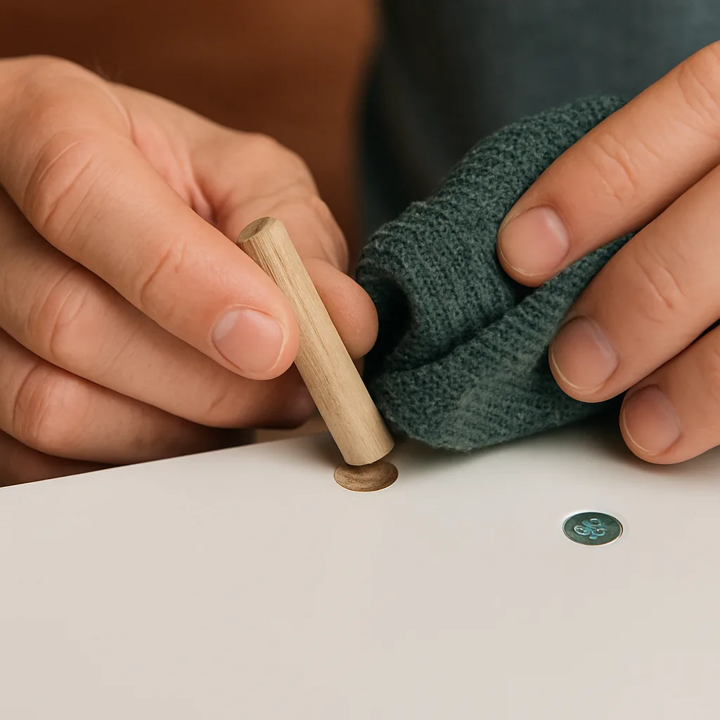 Boorgaten netjes afwerken voor strak eindresultaat