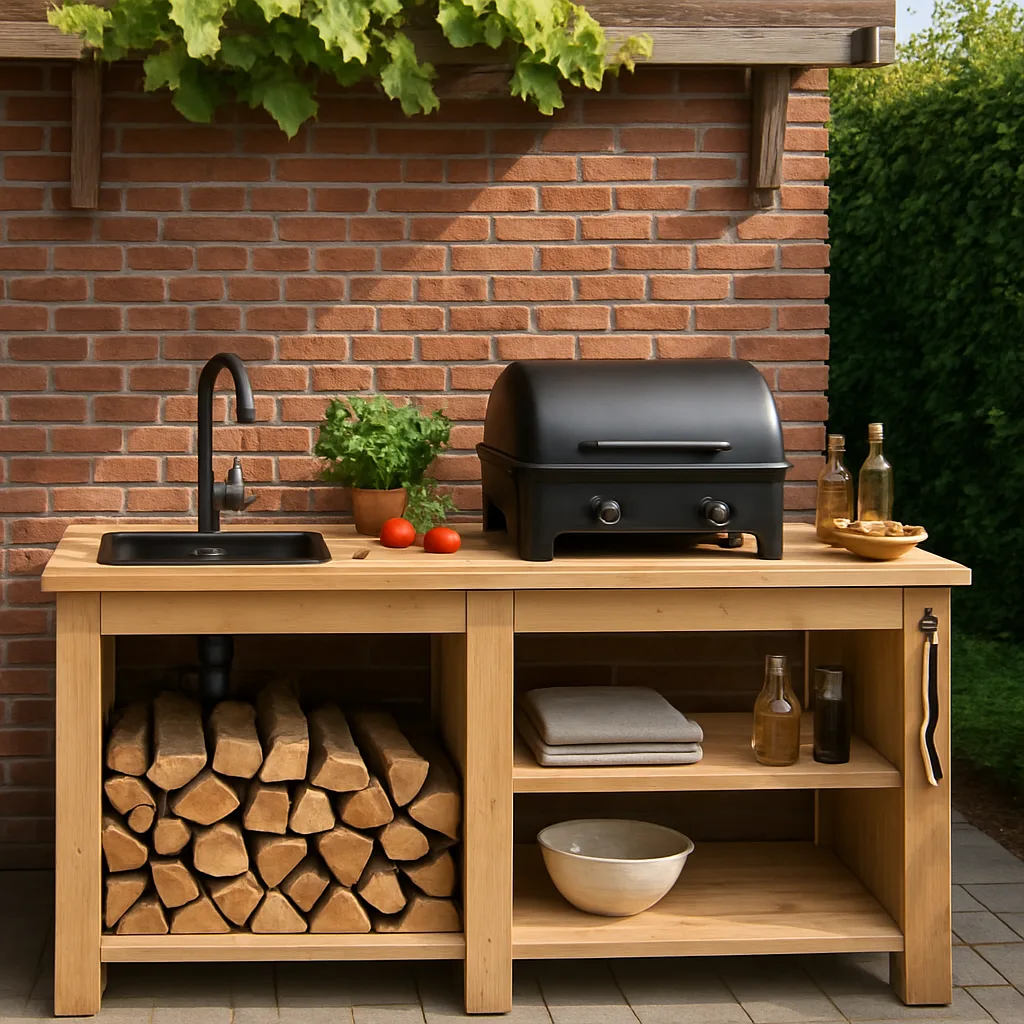 Buitenkeuken bouwen voor zomerse dagen