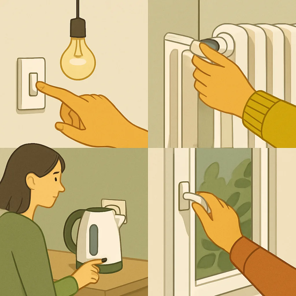 Energie besparen met kleine aanpassingen