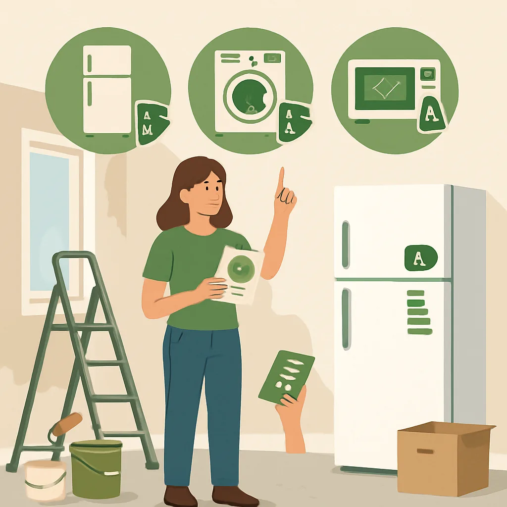Energiezuinige apparaten kiezen voor renovatie