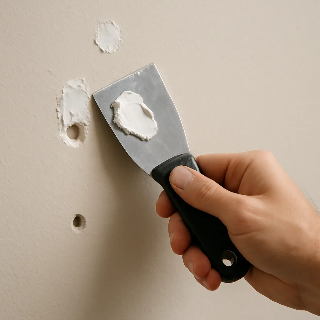 Gaten vullen in muren voor strak resultaat