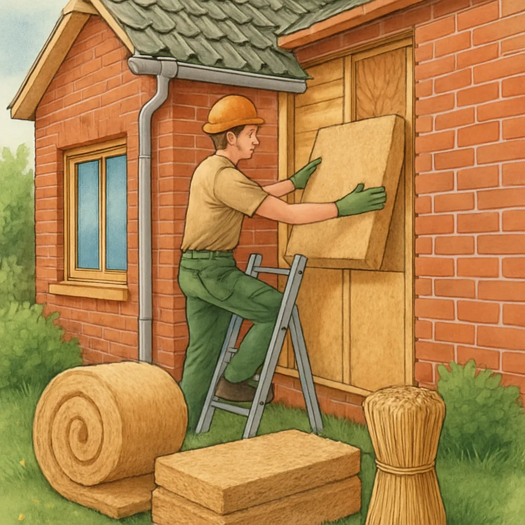 Huis isoleren met duurzame materialen