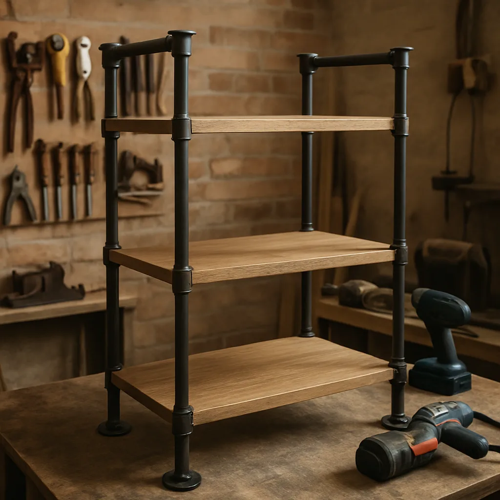 Industriële meubels zelf maken