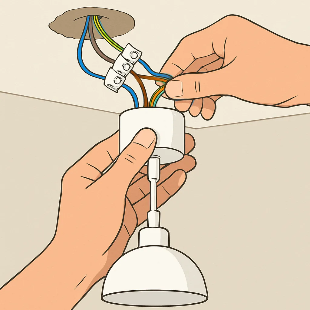 Lamp aansluiten veilig en eenvoudig uitgelegd