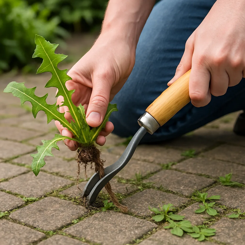 Onkruid verwijderen zonder chemische middelen