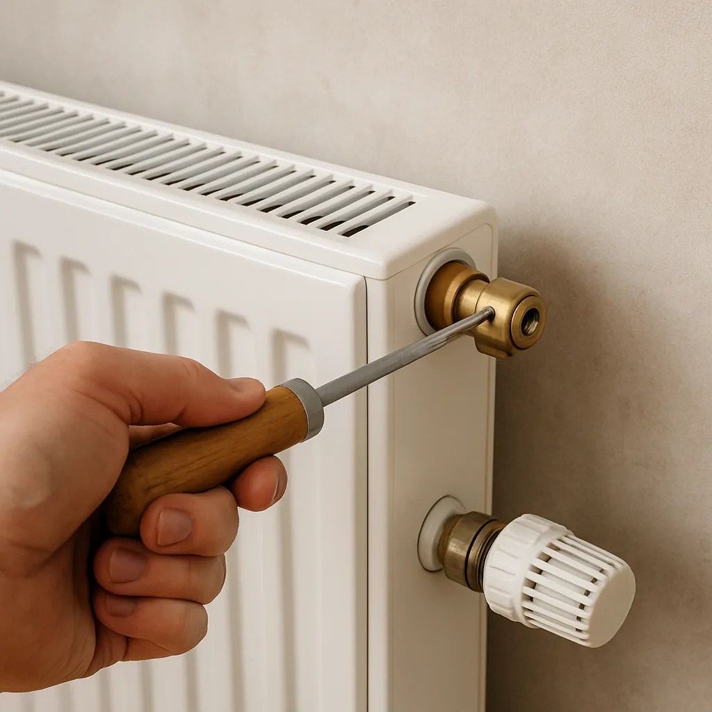 Radiatoren ontluchten voor optimale werking