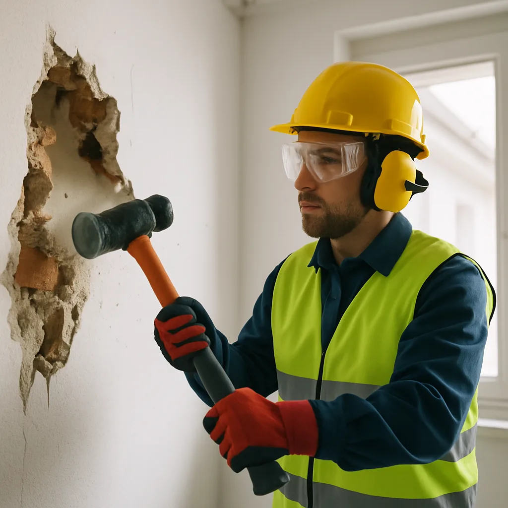 Sloopwerk veilig uitvoeren zonder schade