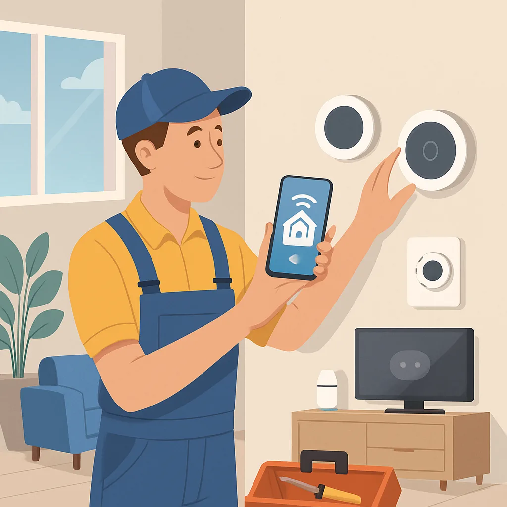 Smart home systemen installeren in huis