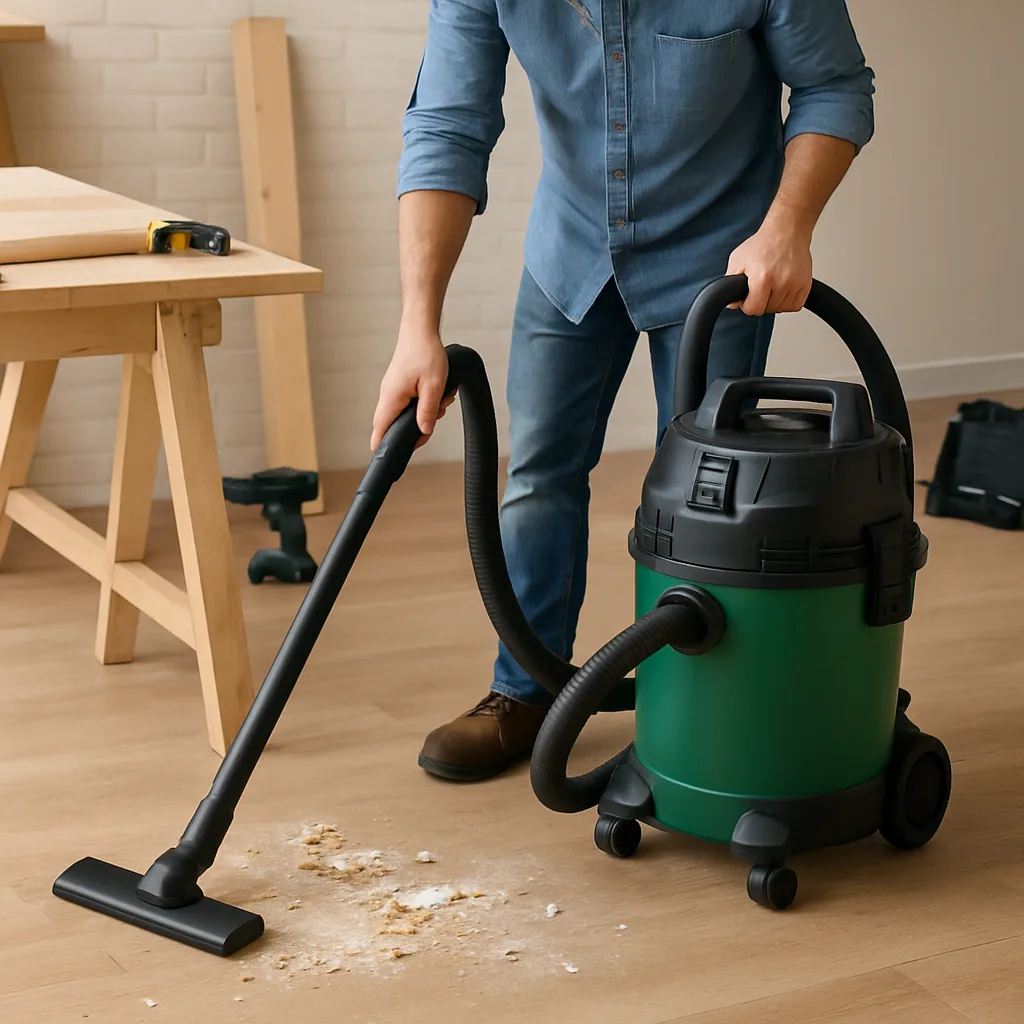 Sneller opruimen na een klusproject