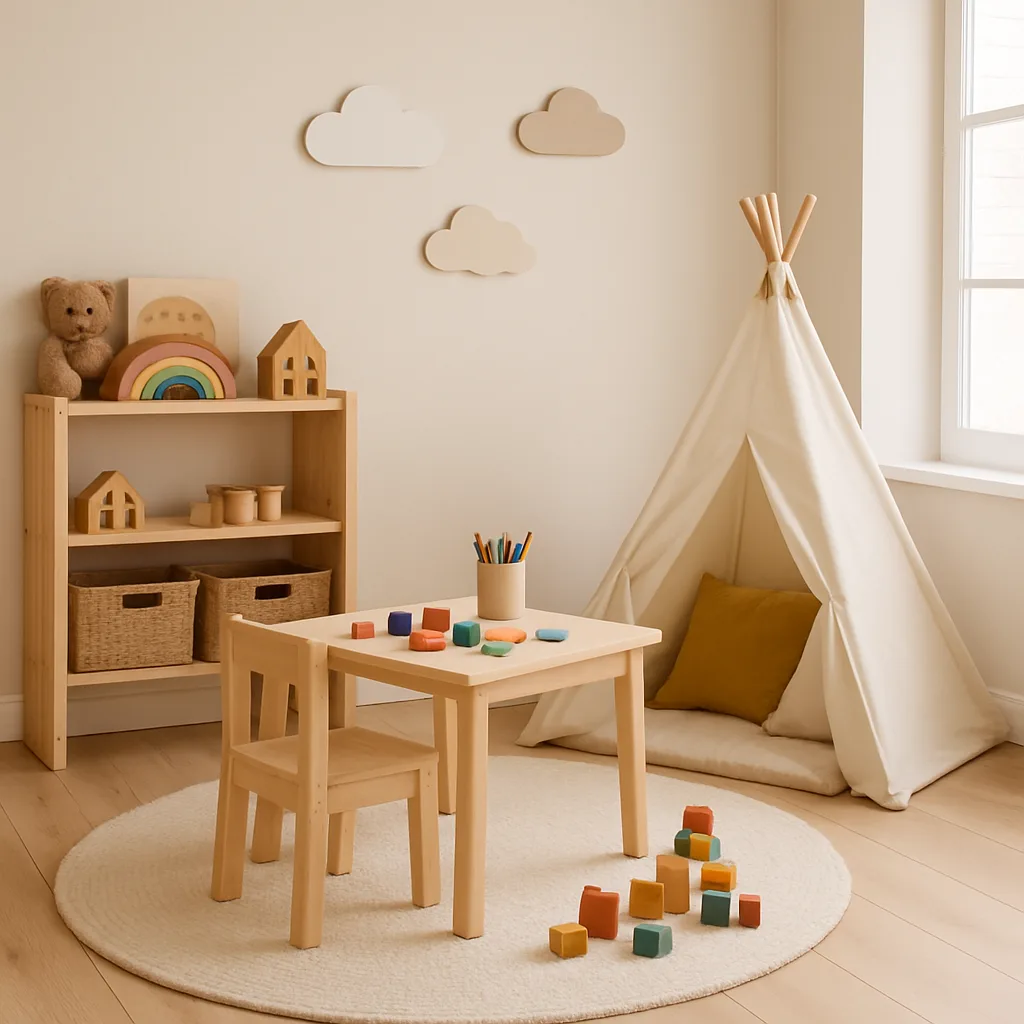 Speelhoek maken voor kinderen in huis