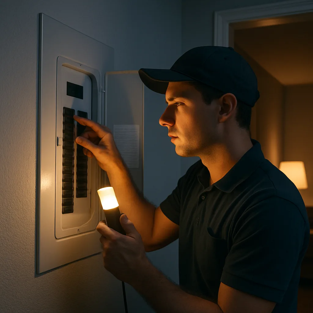 Stroom uitvallen oplossen in huis