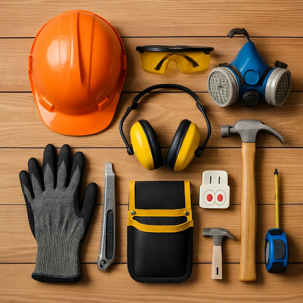 Top 10 veiligheidsmiddelen voor klussers