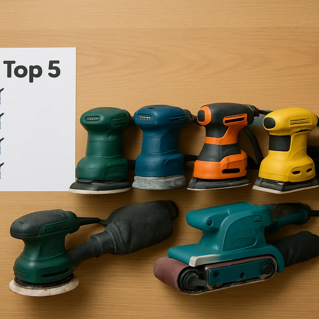 Top 5 schuurmachines vergeleken en getest