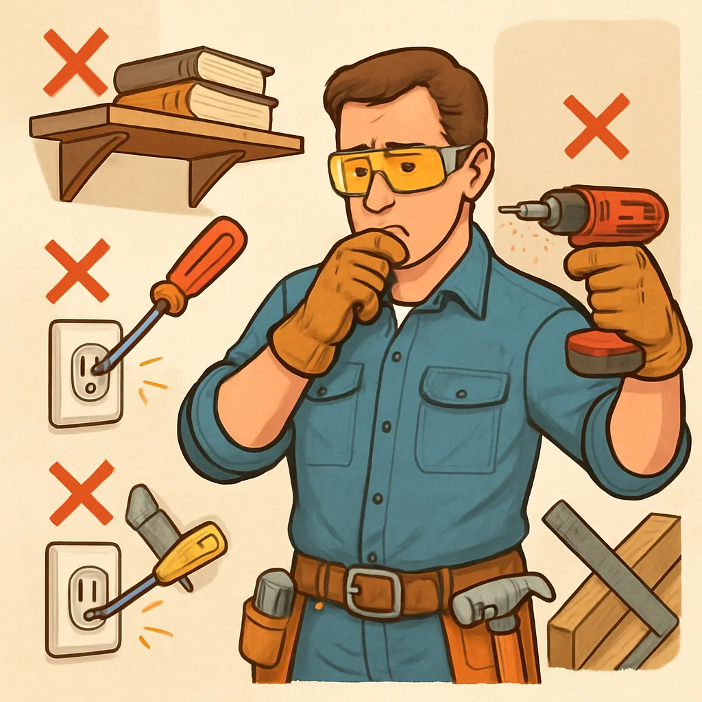 Veelgemaakte klus fouten en hoe vermijden