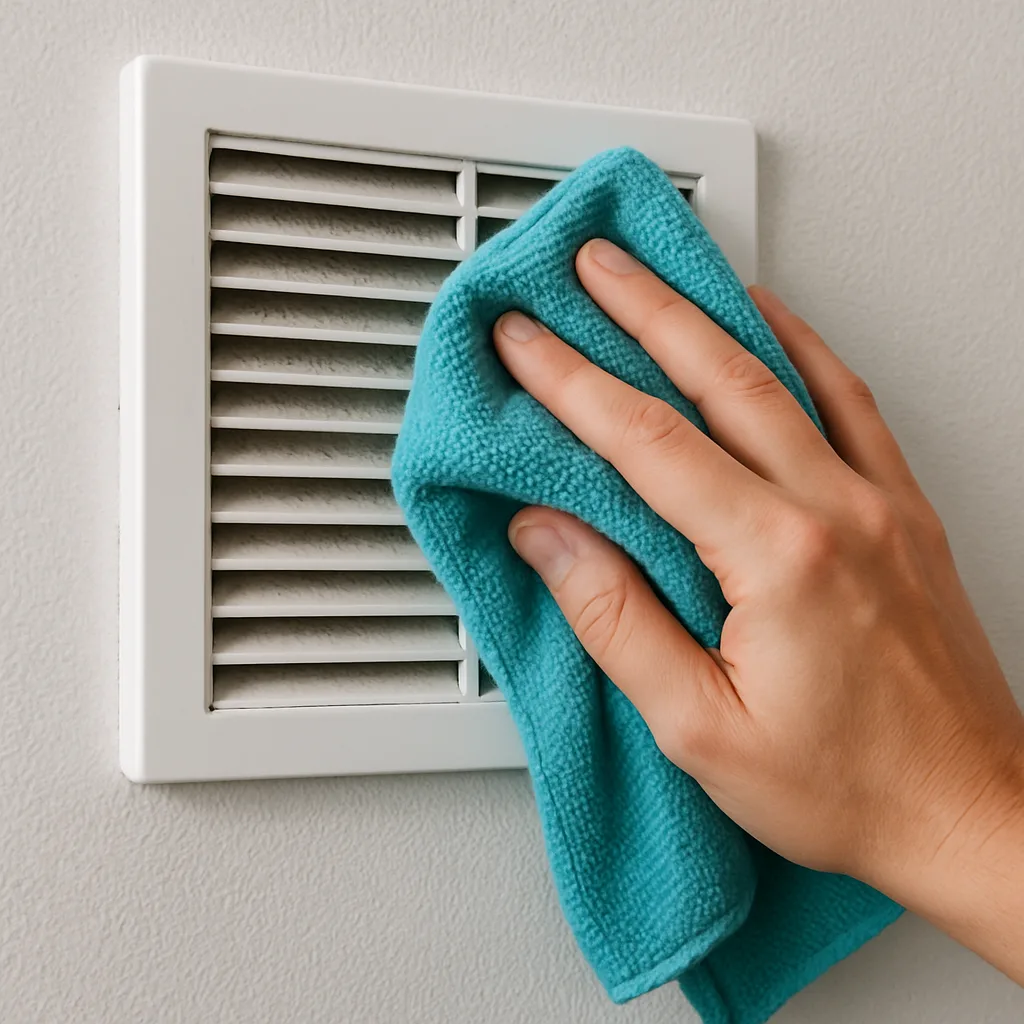 Ventilatie roosters schoonmaken voor betere lucht