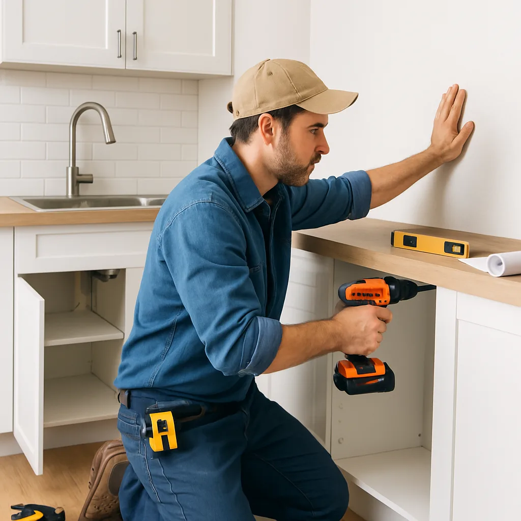 Zelf een keuken installeren van begin tot eind