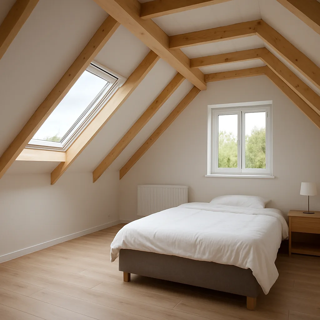 Zolder verbouwen tot slaapkamer